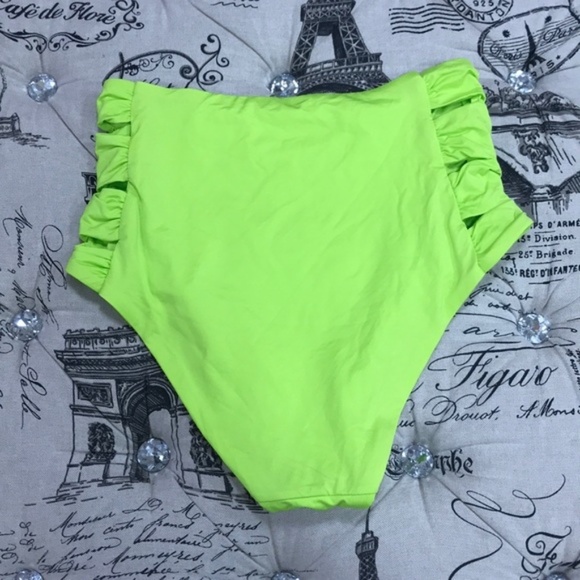 NWOT SOLUNA Clear Skies Eclipse High Waist Bikini Bottom - Picture 4 of 7